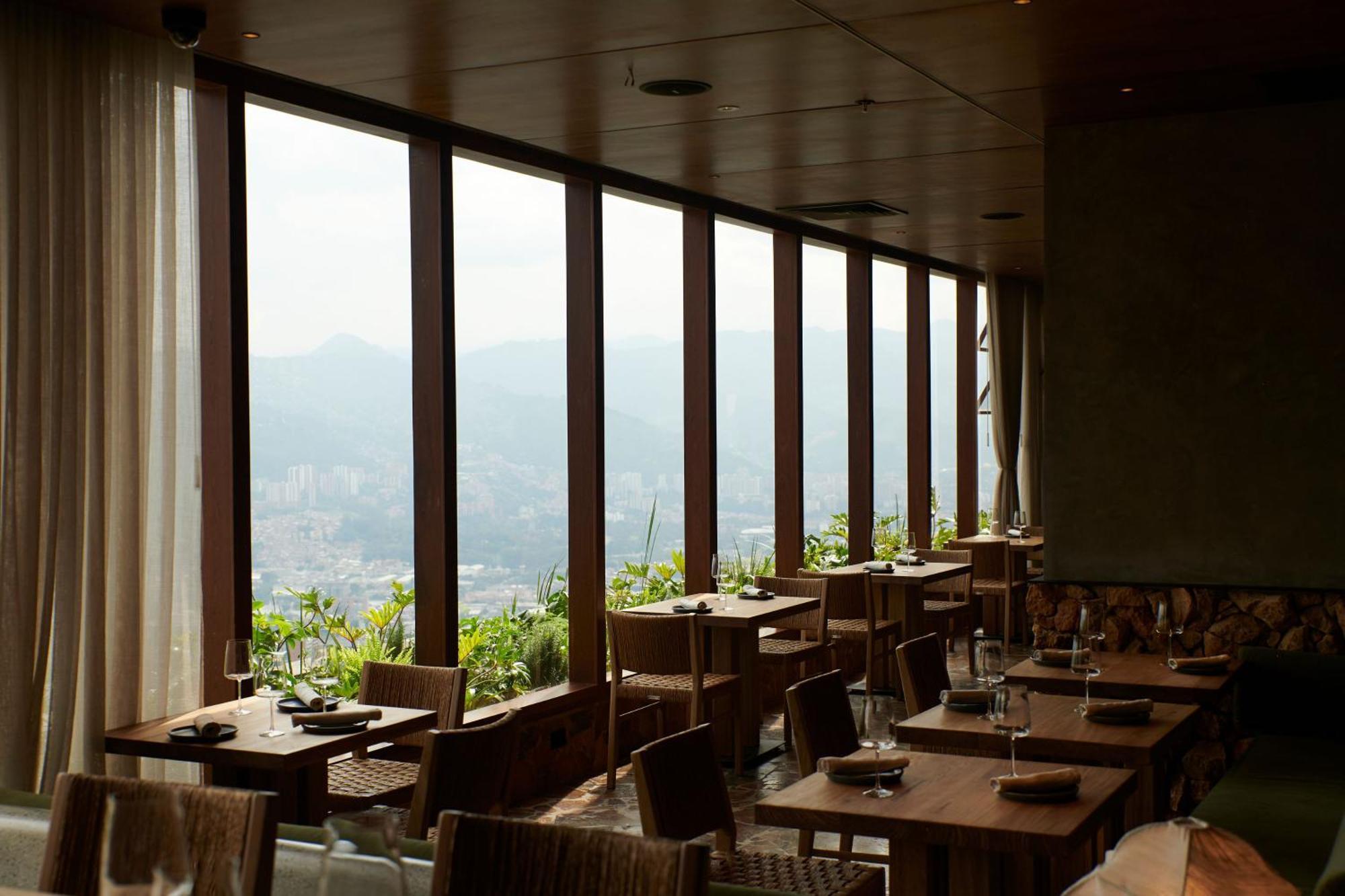 Novotel Medellin El Tesoro Exterior foto Restaurant